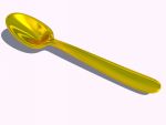 Spoon 3d model jpeg image