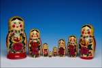 Objects 764000.JPG Traditional painted Russian doll set
