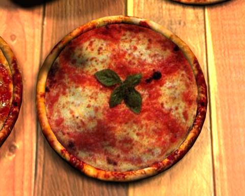 Pizza 3d model jpeg image