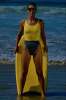 Yellow 674090.JPG Woman and yellow boogie board